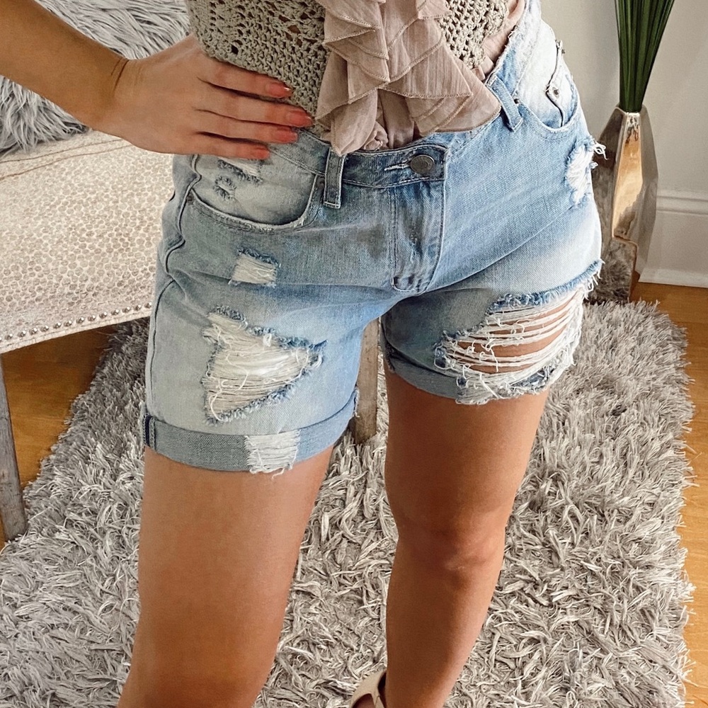 Jean shorts